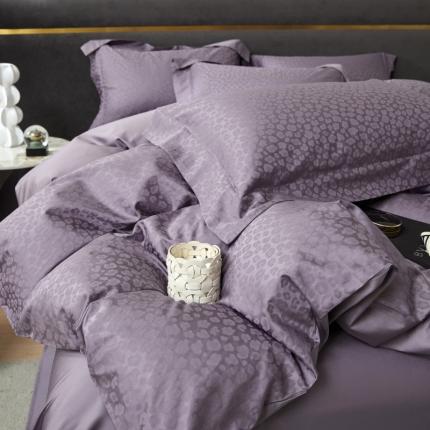 91家纺网 家纺一手货源 找家纺 （总）舒慕 2025新款高端100支长绒棉全棉提花轻奢四件套