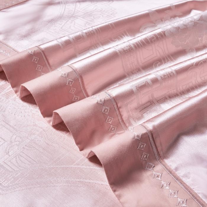 91家纺网 家纺一手货源 找家纺 天丝刺绣贡缎提花全棉四件套