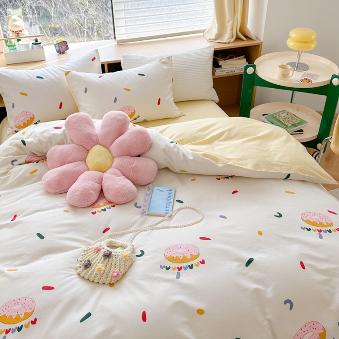 91家纺网 家纺一手货源 找家纺 时年 2023新款热爱生活·全棉系列第二期 甜甜圈