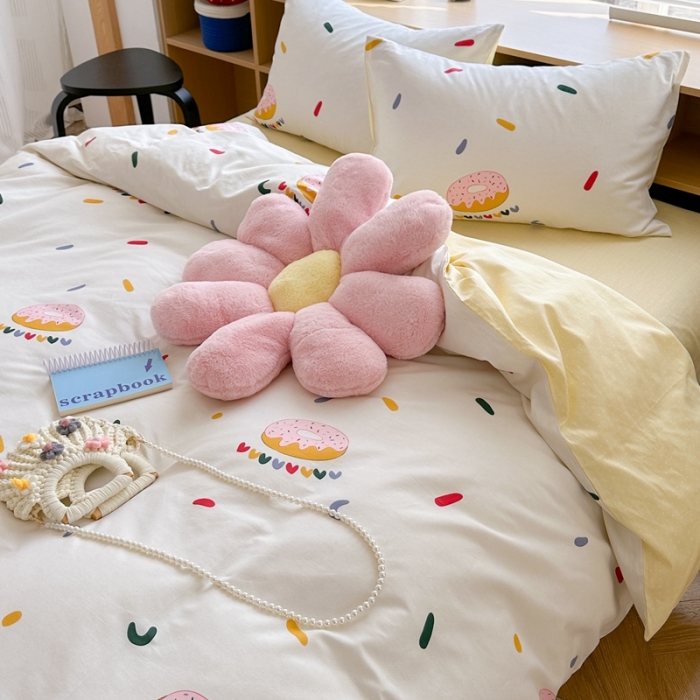 91家纺网 家纺一手货源 找家纺 时年 2023新款热爱生活·全棉系列第二期 甜甜圈