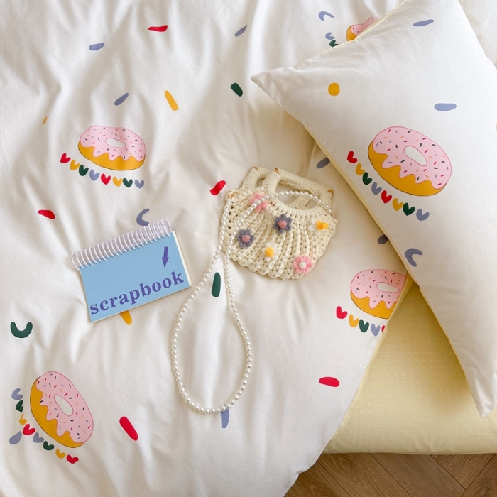 91家纺网 家纺一手货源 找家纺 时年 2023新款热爱生活·全棉系列第二期 甜甜圈