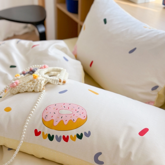 91家纺网 家纺一手货源 找家纺 时年 2023新款热爱生活·全棉系列第二期 甜甜圈