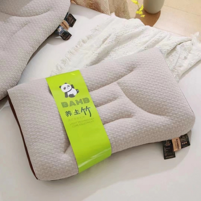 91家纺网 家纺一手货源 找家纺 剑桥枕业 2023全新枕芯系列 养生竹定型枕