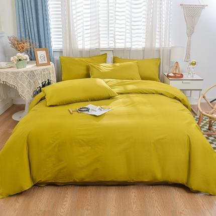 91家纺网 家纺一手货源 找家纺 （总）极梦家纺（支持定制） 2025新款喷气40s全棉纯色单品被套