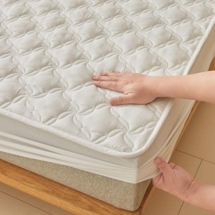 91家纺网 家纺一手货源 找家纺 （总）雅萱 2023新款A类原棉大豆纤维夹棉床笠