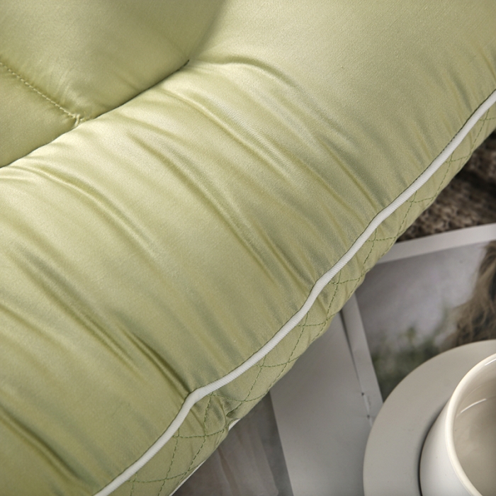 91家纺网 家纺一手货源 找家纺 2023爱来伊草本牵引荞麦枕 绿