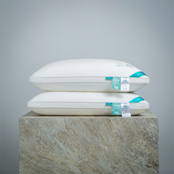 91家纺网 家纺一手货源 找家纺 （总）2022新款60s全棉中护盾枕芯-高枕