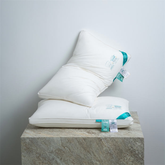 91家纺网 家纺一手货源 找家纺 （总）2022新款60s全棉中护盾枕芯-高枕