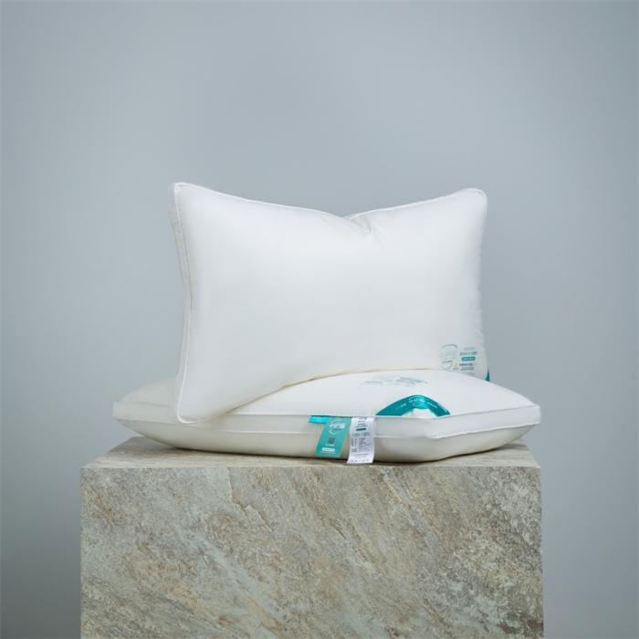 91家纺网 家纺一手货源 找家纺 （总）2022新款60s全棉中护盾枕芯-高枕