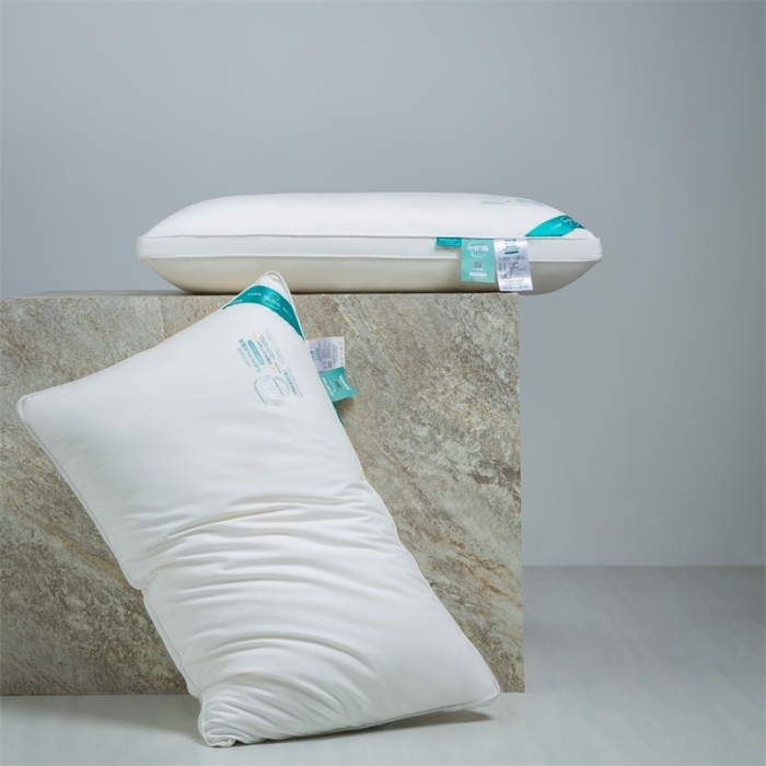 91家纺网 家纺一手货源 找家纺 （总）2022新款60s全棉中护盾枕芯-高枕