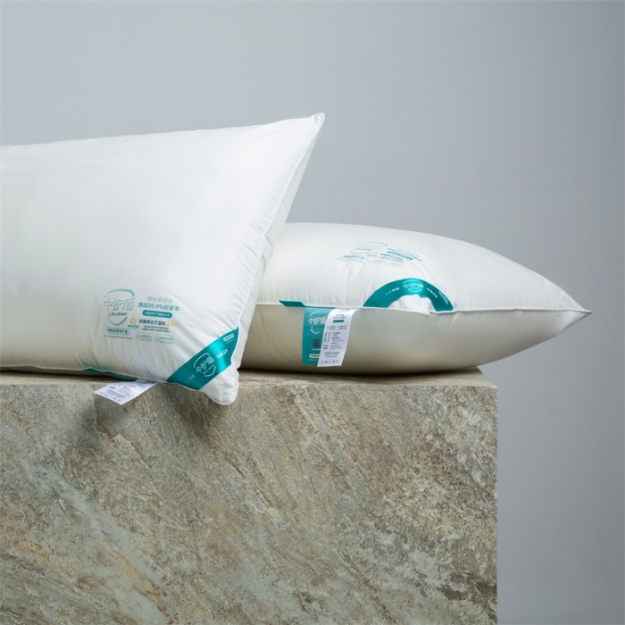91家纺网 家纺一手货源 找家纺 （总）2022新款60s全棉中护盾枕芯-中枕