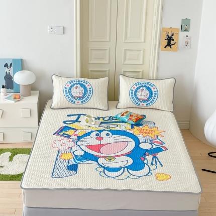 91家纺网 家纺一手货源 找家纺 （总）美乐迪 2023正版哆啦A梦乳胶凉席