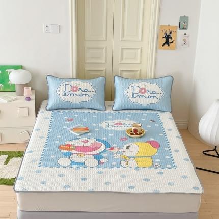 91家纺网 家纺一手货源 找家纺 （总）美乐迪 2023正版哆啦A梦乳胶凉席