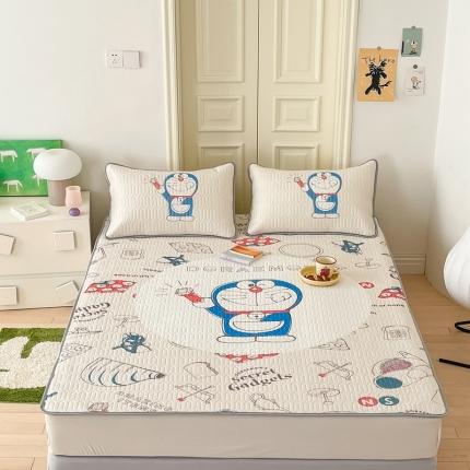 91家纺网 家纺一手货源 找家纺 （总）美乐迪 2023正版哆啦A梦乳胶凉席