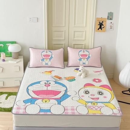 91家纺网 家纺一手货源 找家纺 （总）美乐迪 2023正版哆啦A梦乳胶凉席