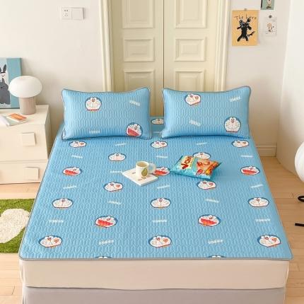 91家纺网 家纺一手货源 找家纺 （总）美乐迪 2023正版哆啦A梦乳胶凉席