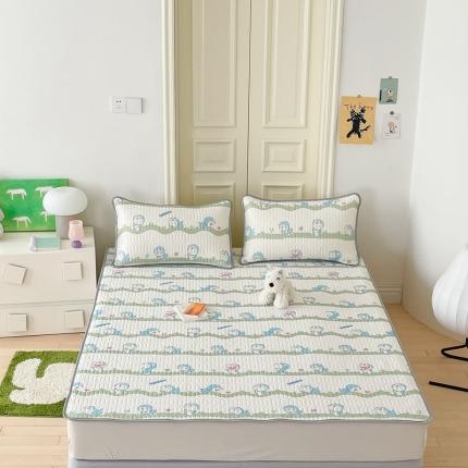 91家纺网 家纺一手货源 找家纺 （总）美乐迪 2023正版哆啦A梦乳胶凉席