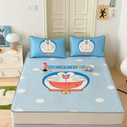 91家纺网 家纺一手货源 找家纺 （总）美乐迪 2023正版哆啦A梦乳胶凉席