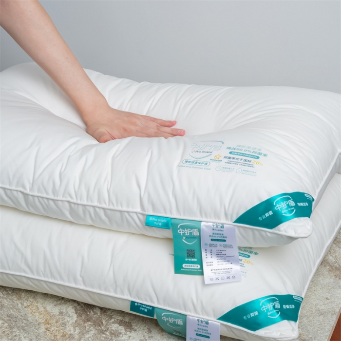 91家纺网 家纺一手货源 找家纺 （总）2022新款60s全棉中护盾枕芯-低枕