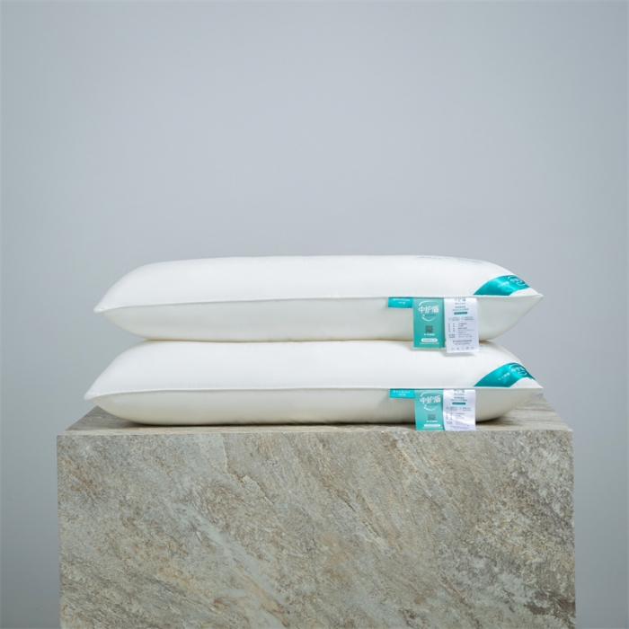 91家纺网 家纺一手货源 找家纺 （总）2022新款60s全棉中护盾枕芯-低枕