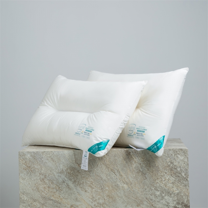 91家纺网 家纺一手货源 找家纺 （总）2022新款60s全棉中护盾枕芯-低枕