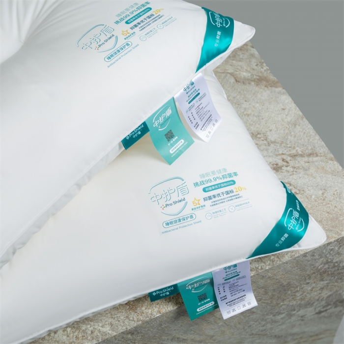 91家纺网 家纺一手货源 找家纺 （总）2022新款60s全棉中护盾枕芯-低枕