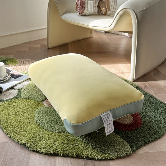 91家纺网 家纺一手货源 找家纺 星芯合 2024新款冰能凉感恒温润肤枕 山杨黄