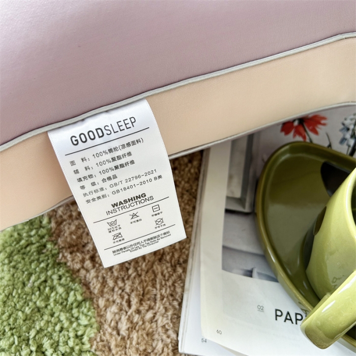 91家纺网 家纺一手货源 找家纺 星芯合 2024新款冰能凉感恒温润肤枕 优雅紫