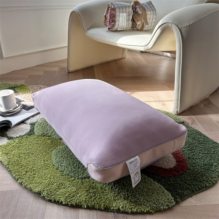 91家纺网 家纺一手货源 找家纺 星芯合 2024新款冰能凉感恒温润肤枕 优雅紫