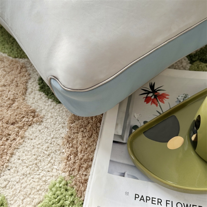 91家纺网 家纺一手货源 找家纺 星芯合 2024新款冰能凉感恒温润肤枕 月光灰