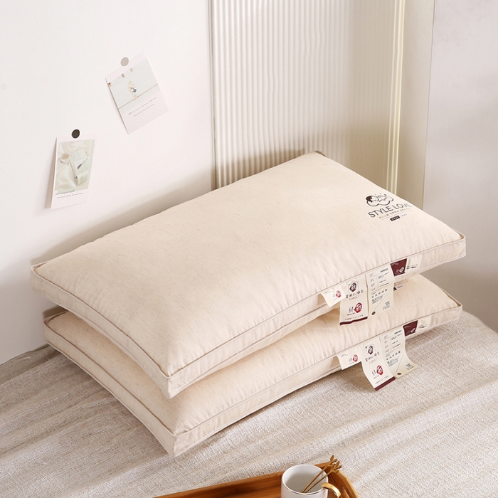 91家纺网 家纺一手货源 找家纺 （总）爱来伊 2022新款棉麻舒适枕枕芯枕头