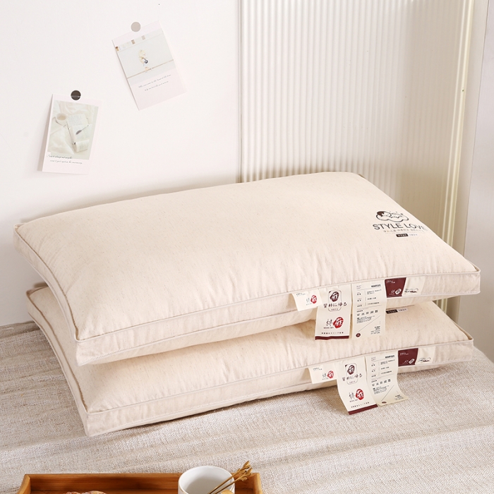 91家纺网 家纺一手货源 找家纺 （总）爱来伊 2022新款棉麻舒适枕枕芯枕头