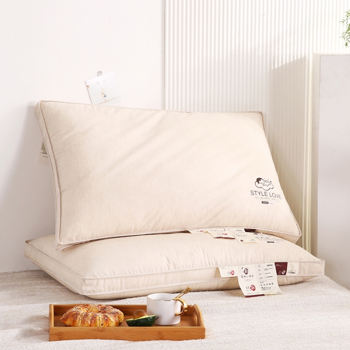 91家纺网 家纺一手货源 找家纺 （总）爱来伊 2022新款棉麻舒适枕枕芯枕头