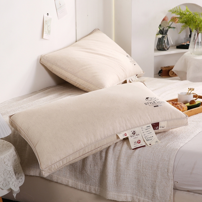 91家纺网 家纺一手货源 找家纺 （总）爱来伊 2022新款棉麻舒适枕枕芯枕头