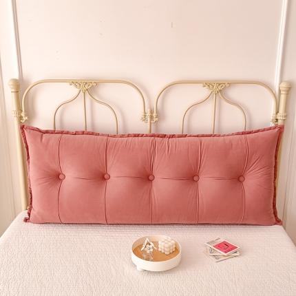 91家纺网 家纺一手货源 找家纺 （总）一兰 2023新款锦芙绒床头靠背可拆洗床头靠垫榻榻米靠枕