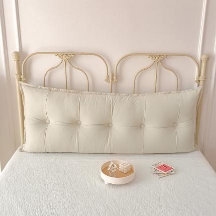 91家纺网 家纺一手货源 找家纺 （总）一兰 2023新款锦芙绒床头靠背可拆洗床头靠垫榻榻米靠枕