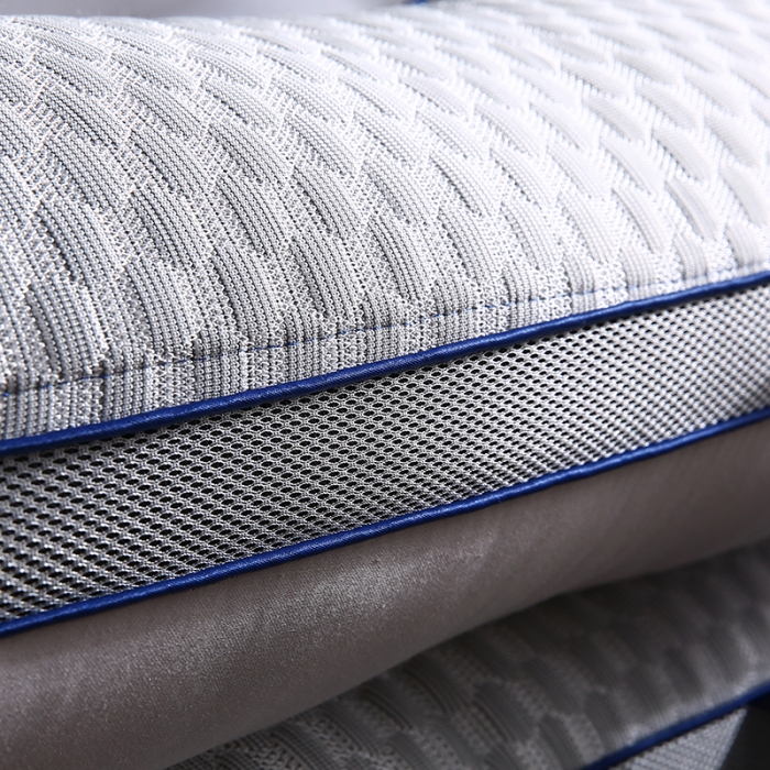 91家纺网 家纺一手货源 找家纺 （总）爱来伊 2022新款冰丝刺绣乳胶枕芯