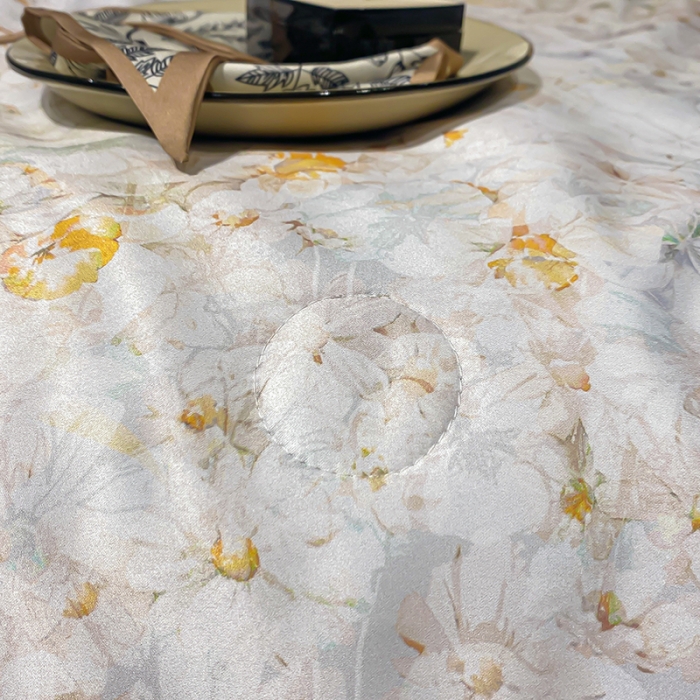 91家纺网 家纺一手货源 找家纺 澳梵家居 2023新款3M工艺雪莲天丝夏被四件套 浮生若梦