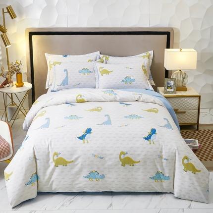 91家纺网 家纺一手货源 找家纺 雲归梦 2023新款13372大版活性四件套 莱茵春色-灰