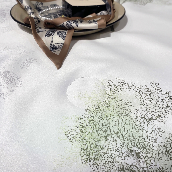 91家纺网 家纺一手货源 找家纺 澳梵家居 2023新款3M工艺雪莲天丝夏被四件套 山中来信