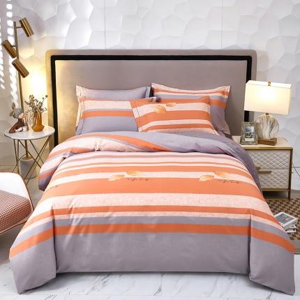 91家纺网 家纺一手货源 找家纺 雲归梦 2023新款13372大版活性四件套 莱茵春色-灰