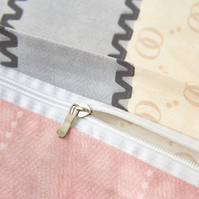 91家纺网 家纺一手货源 找家纺 雲归梦 2023新款13372大版活性四件套 伯爵-粉