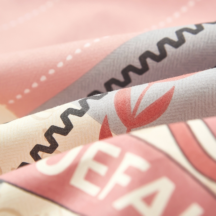 91家纺网 家纺一手货源 找家纺 雲归梦 2023新款13372大版活性四件套 伯爵-粉