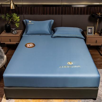 91家纺网 家纺一手货源 找家纺 丽美人 2023新款水洗真丝床笠款凉席-山茶花系列 山茶花-宾利兰