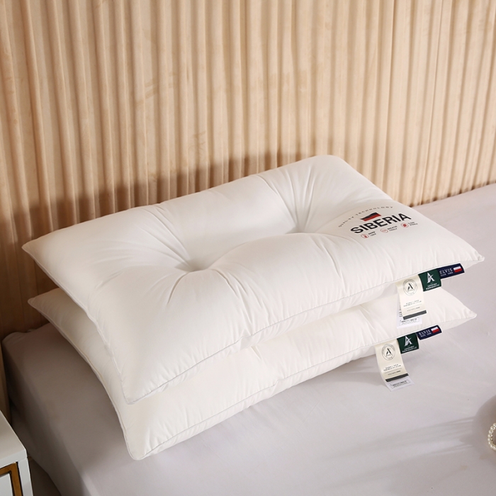 91家纺网 家纺一手货源 找家纺 爱来伊 2022新款全棉舒适枕头枕芯 好舒枕 白中枕