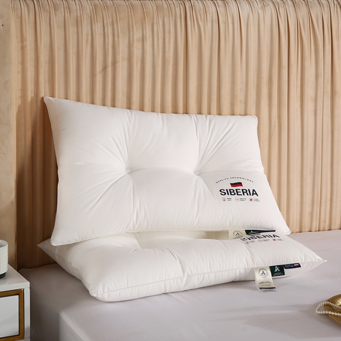 91家纺网 家纺一手货源 找家纺 爱来伊 2022新款全棉舒适枕头枕芯 好舒枕 白高枕