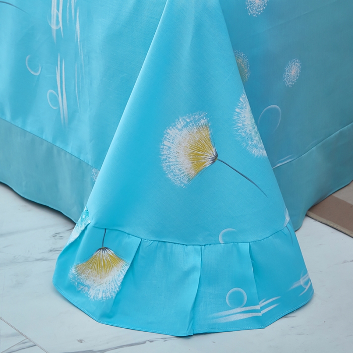 91家纺网 家纺一手货源 找家纺 雲归梦 2023新款13372大版活性四件套 花罢成絮-兰