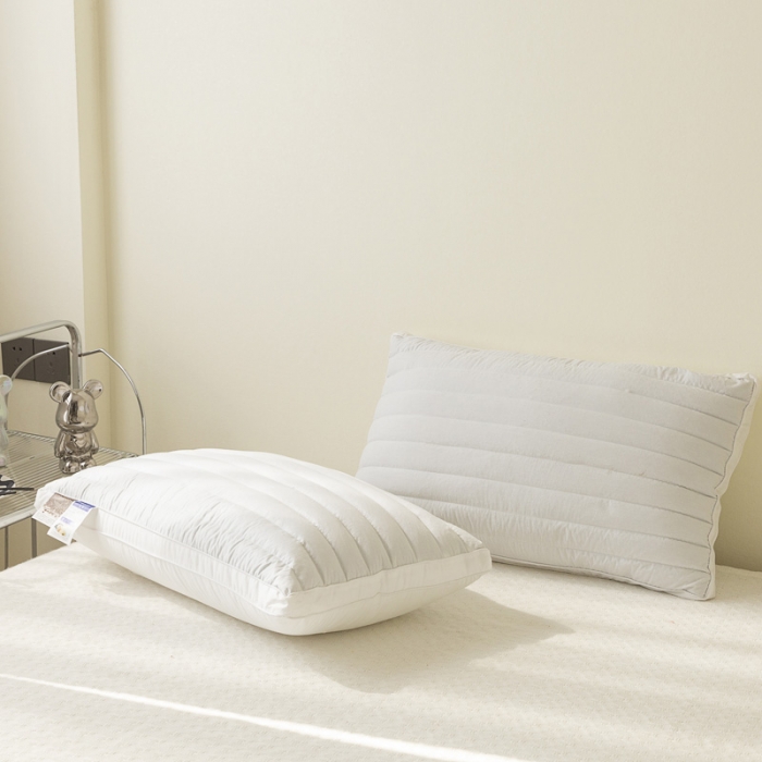 91家纺网 家纺一手货源 找家纺 （总）爱来伊2022新款酒店荞麦两用枕头枕芯