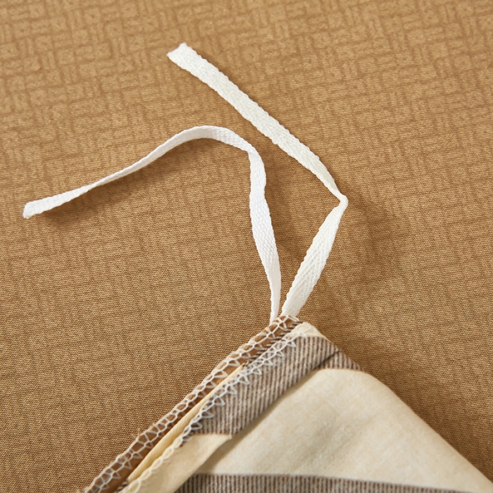 91家纺网 家纺一手货源 找家纺 雲归梦 2023新款13372大版活性四件套 杰菲-咖