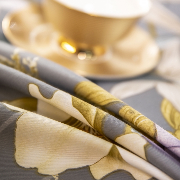 91家纺网 家纺一手货源 找家纺 雲归梦 2023新款13372大版活性四件套 莱茵春色-灰